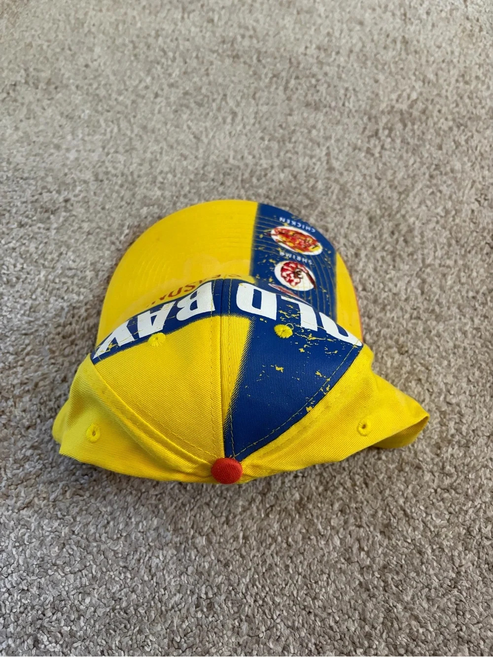 Old Bay Seasoning “Can Yellow” Baseball Cap